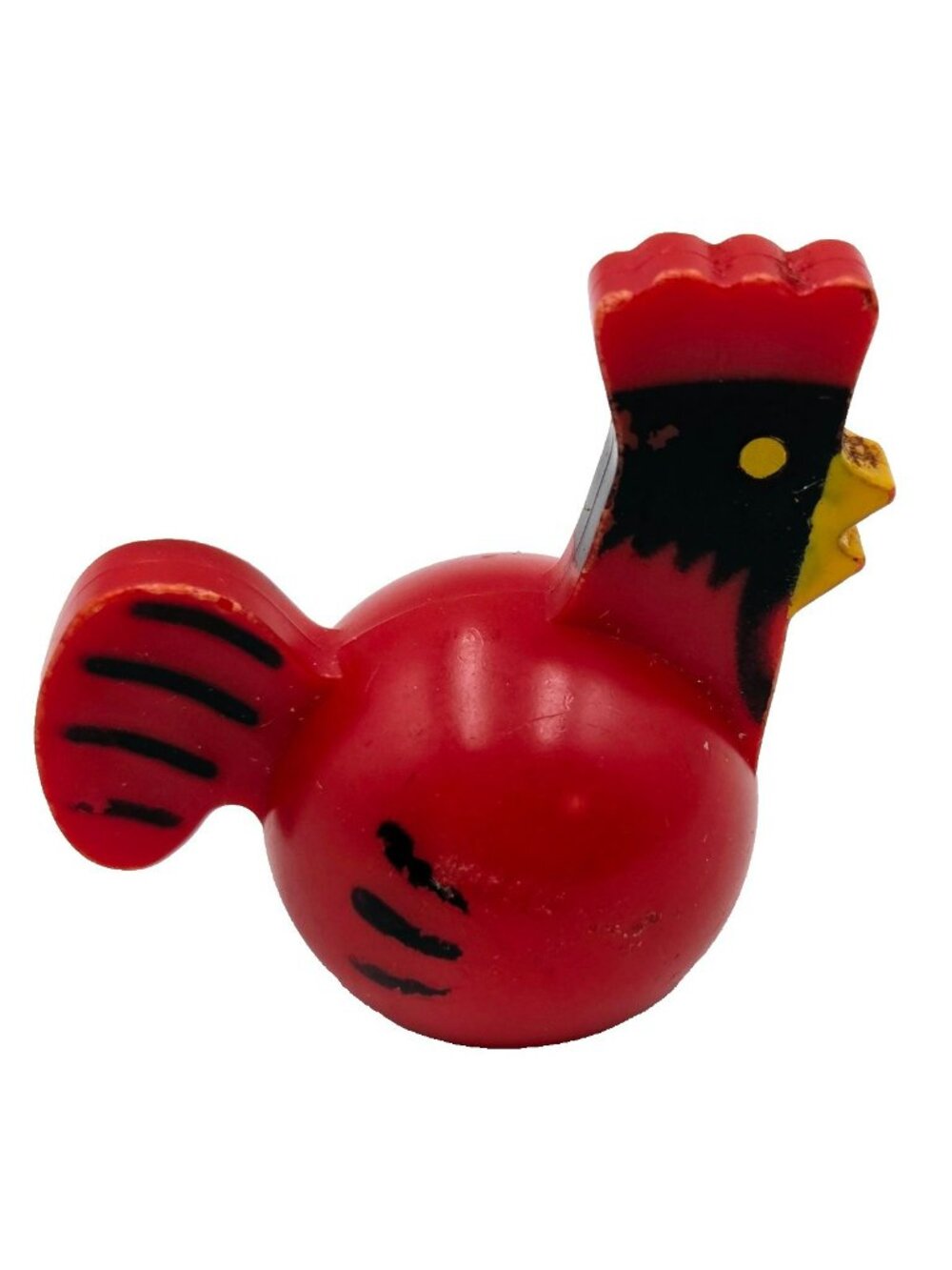 Fisher Price Little People Chicken Red Rooster Farm Barn Animal 2.75” VTG Read